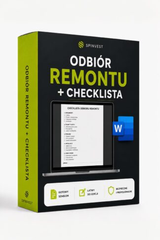 Odbiór remontu - instrukcja i checklista